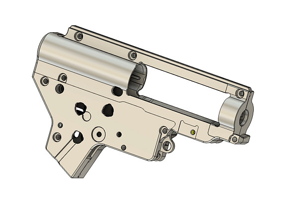 CNC Split Gearbox V2 (8mm) - QSC 2025