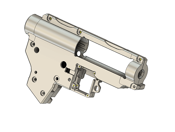 CNC gearbox Amoeba (8mm)