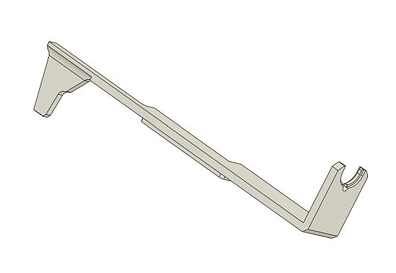 CNC Tappet plate V6 (P90) POM