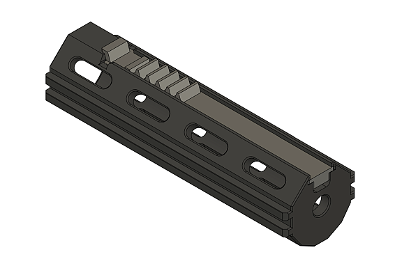 CNC piston for DSG 8T made of Nylon GF30%