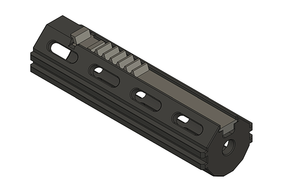 CNC piston for DSG 9T made of Nylon GF30%