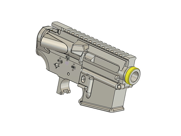 CNC Receiver AR15 NGRS - A