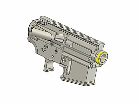 CNC receiver AR15 - A