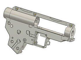 CNC gearbox Amoeba (8mm)