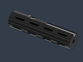 CNC piston for DSG 8T made of Nylon GF30%