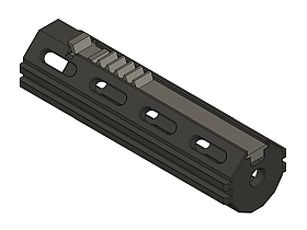 CNC piston for DSG 8T made of Nylon GF30%