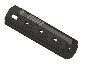 CNC piston for DSG 9T made of Nylon GF30%