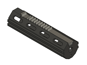 CNC piston for Short Stroke 12T made of Nylon GF30%