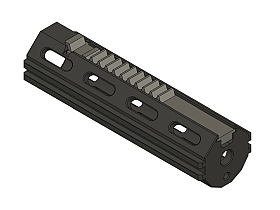 CNC piston for Short Stroke 13T made of Nylon GF30%