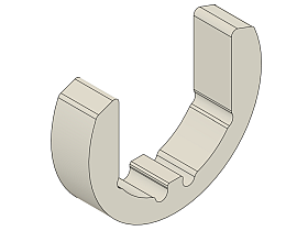 CNC POM C-Clip for Hop chambers ULTRA